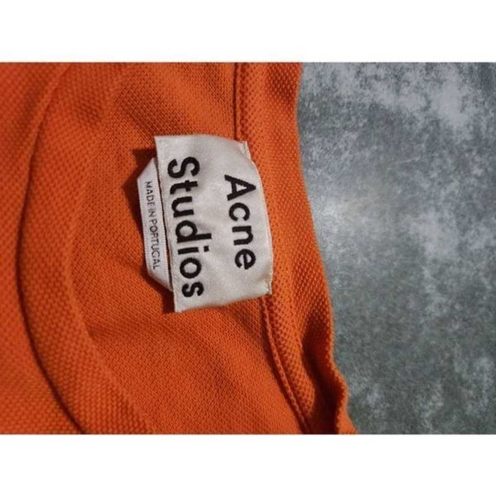 Acne Studios Mens Eddy Short Sleeve  orange TShir… - image 2