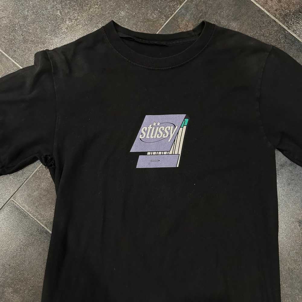 Y2K 2000s Stussy Matchbox Graphic Shirt - Small - image 3