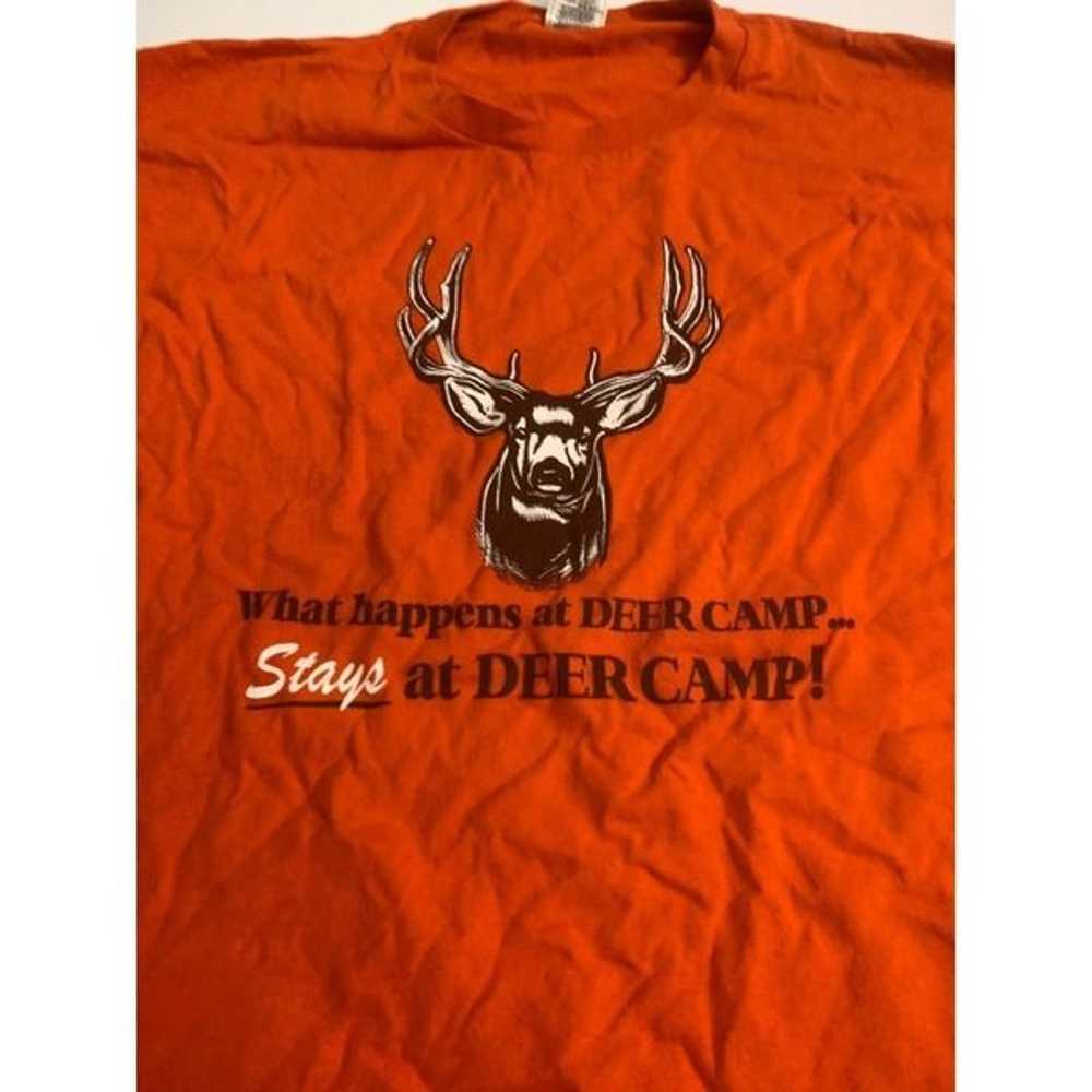 Vintage Deer Camp T-shirt - image 3