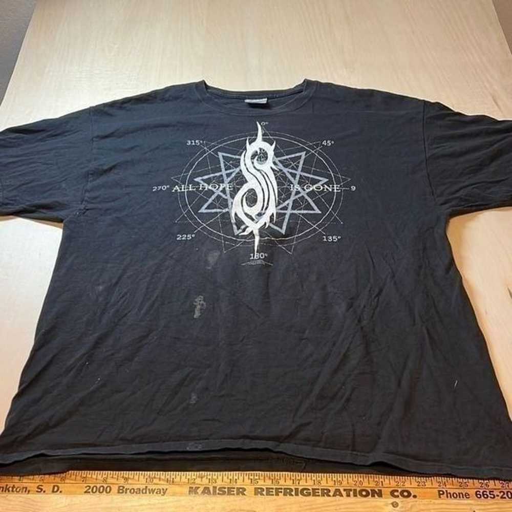 Y2K Slipknot 2009 All Hope Is Gone Shirt size 2xl - image 1