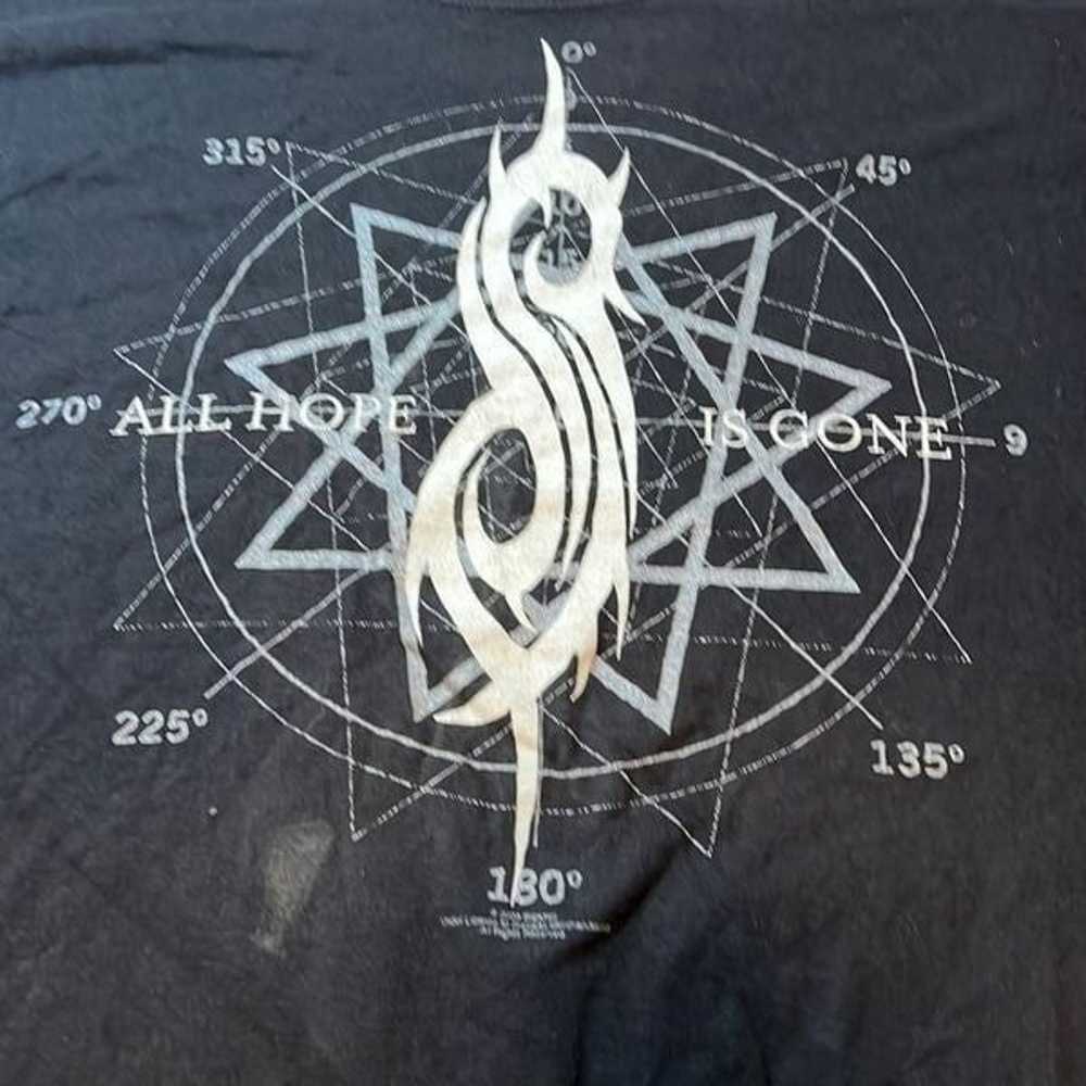 Y2K Slipknot 2009 All Hope Is Gone Shirt size 2xl - image 4