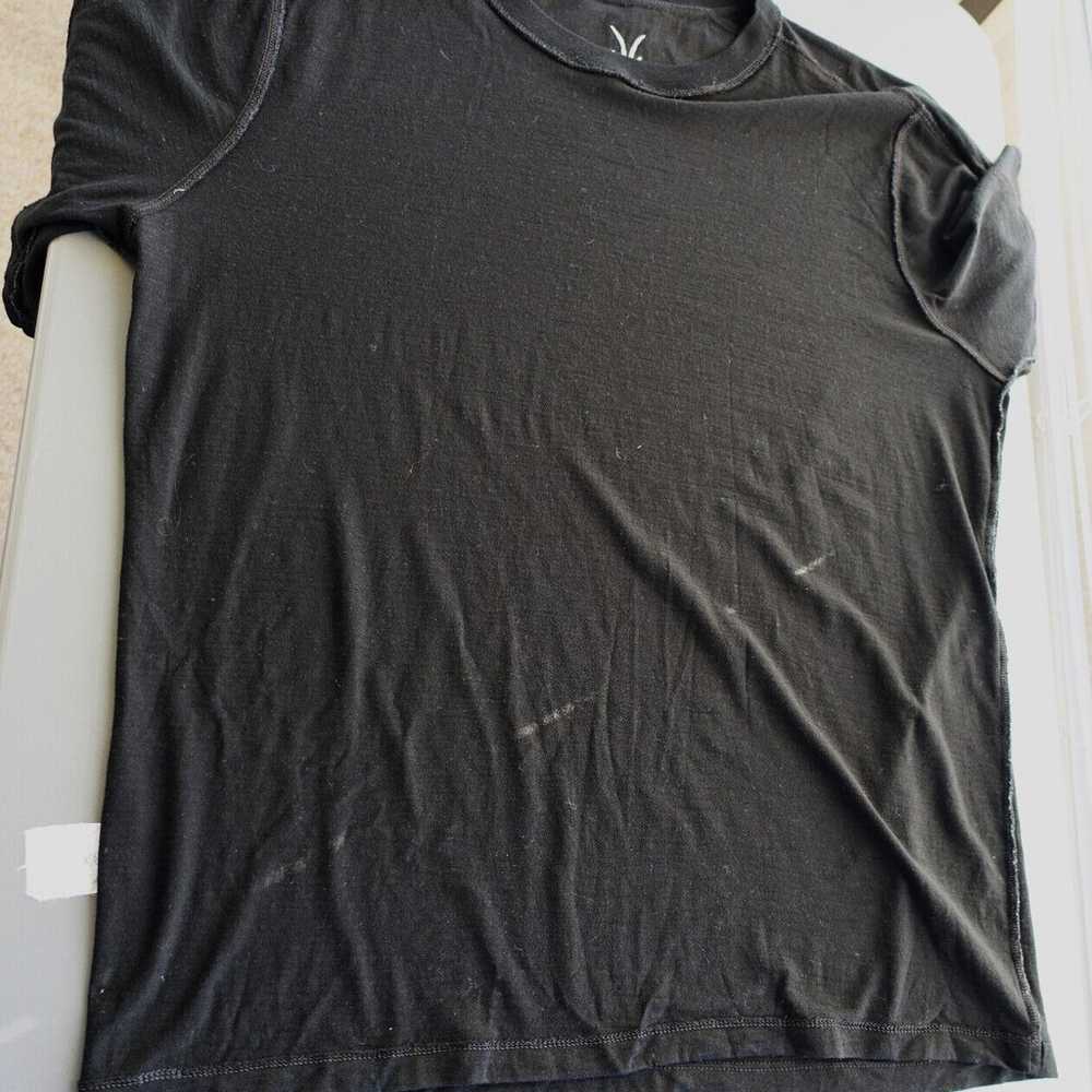 Ibex Men's M 100% Merino T shirt, Black - image 10