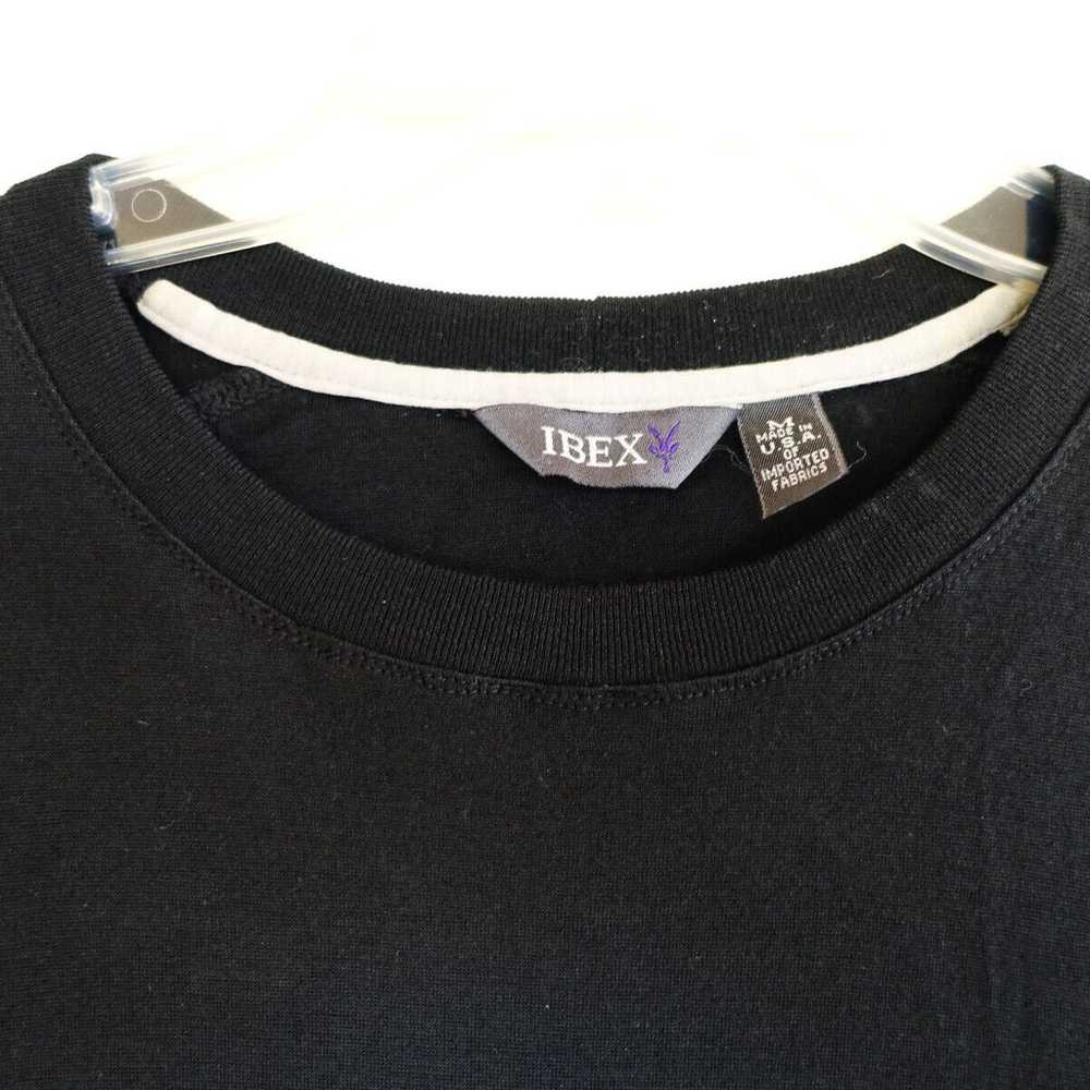 Ibex Men's M 100% Merino T shirt, Black - image 3