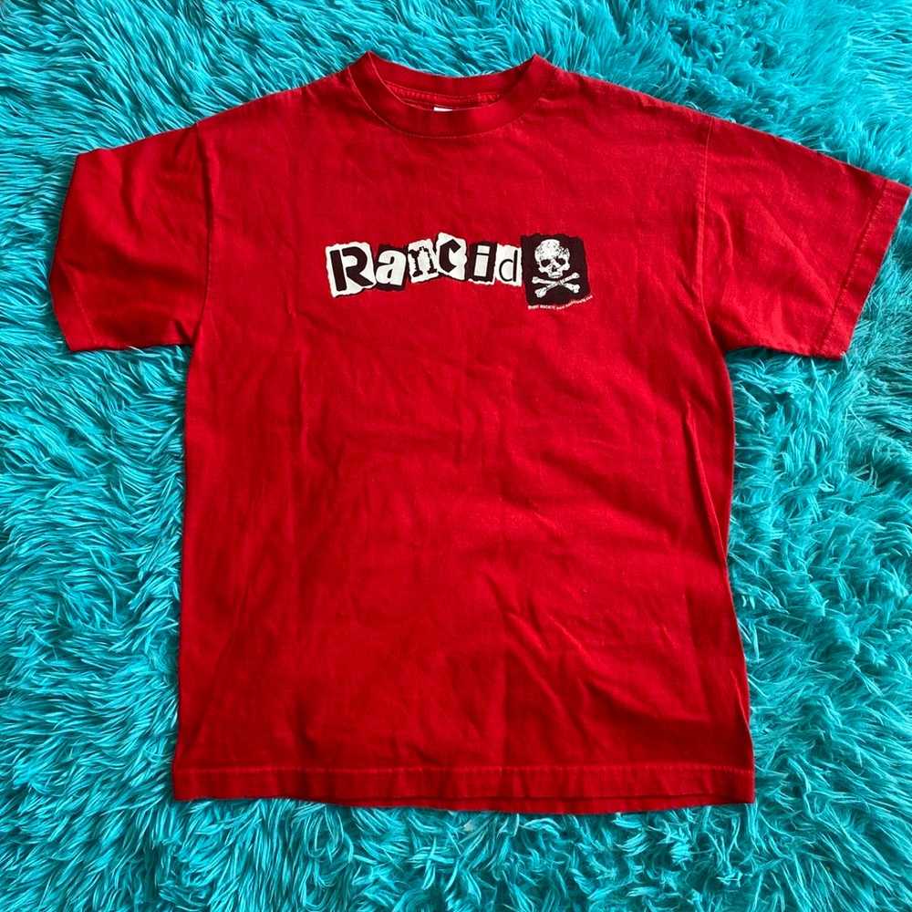 2001 rancid punk band tour shirt - image 1