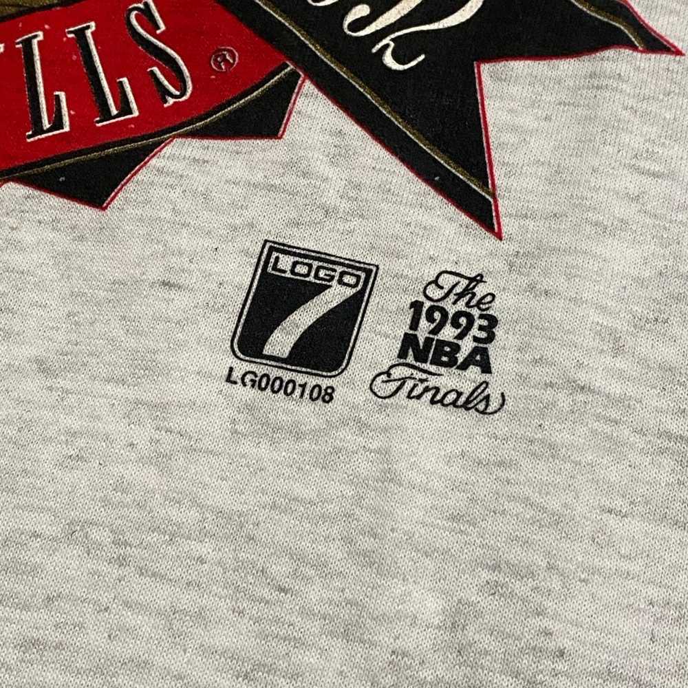 1993 Chicago Bulls Three-Peat Championship Tshirt… - image 4