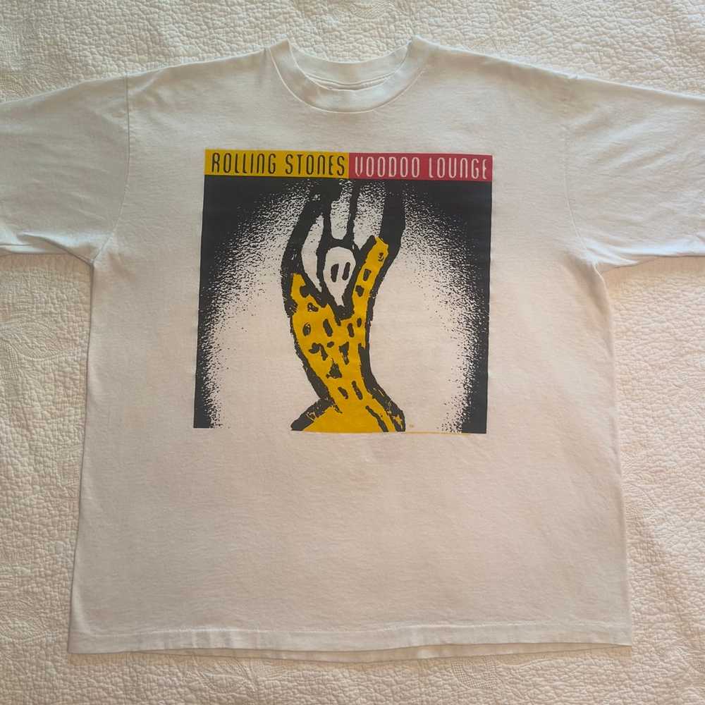 Vintage 1994 The Rolling Stones Voodoo Lounge t-s… - image 1