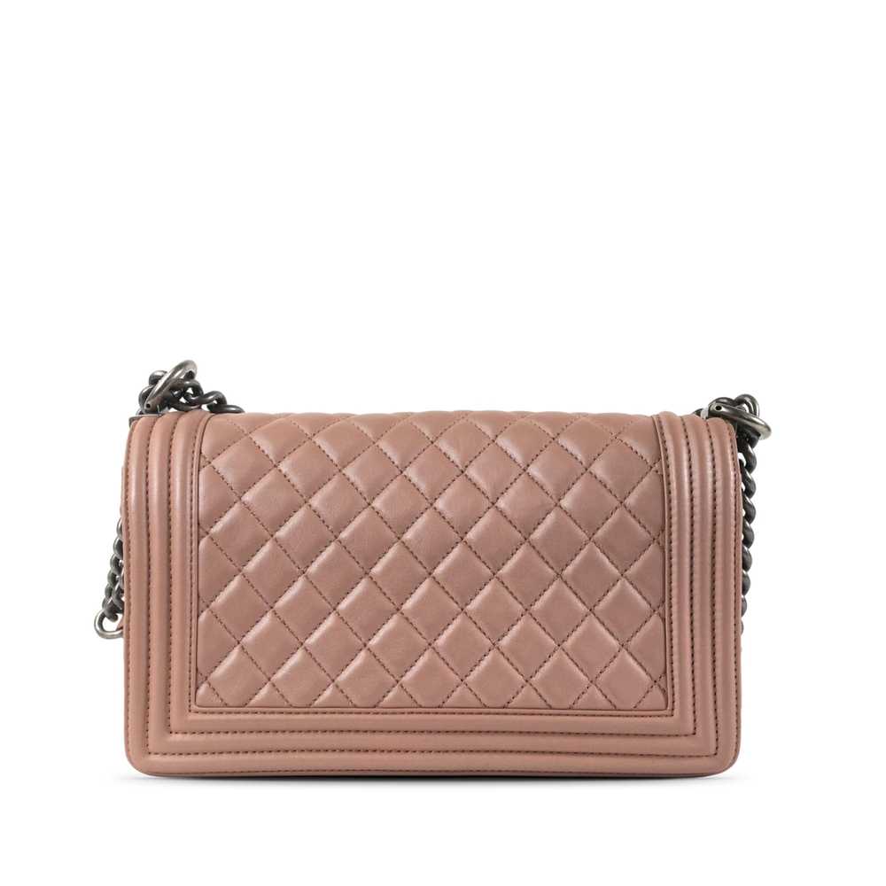 Product Details Chanel Pink Medium Lambskin Boy B… - image 3