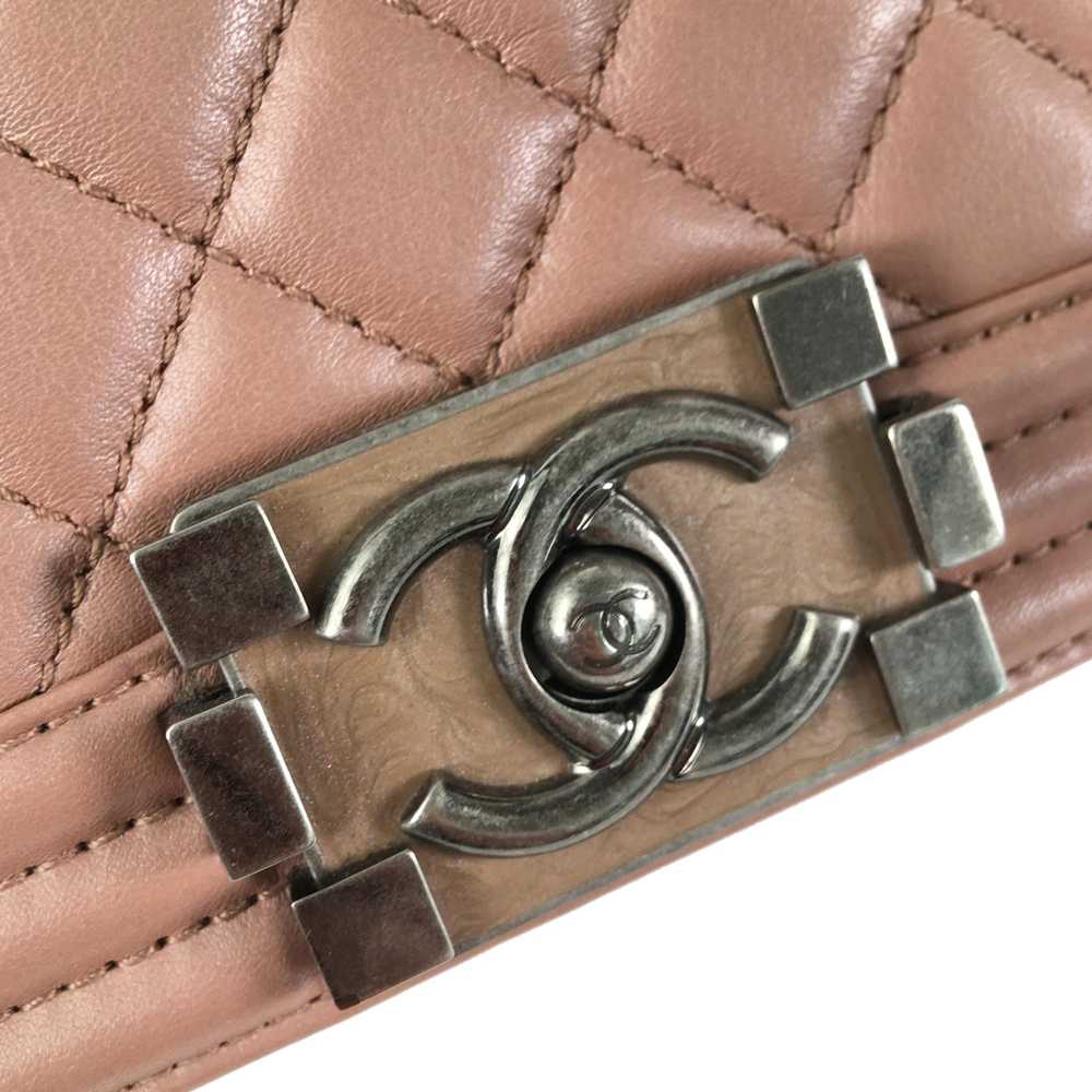 Product Details Chanel Pink Medium Lambskin Boy B… - image 6