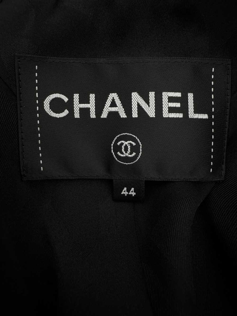 Product Details Chanel Black Metallic Ribbon Twee… - image 12