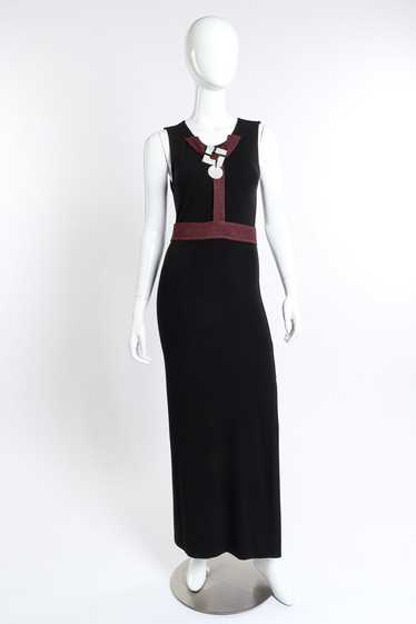 GIANFRANCO FERRE Mother of Pearl Harness Dress