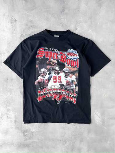 Tampa Bay Buccaneers Super Bowl T-Shirt '99 - Lar… - image 1