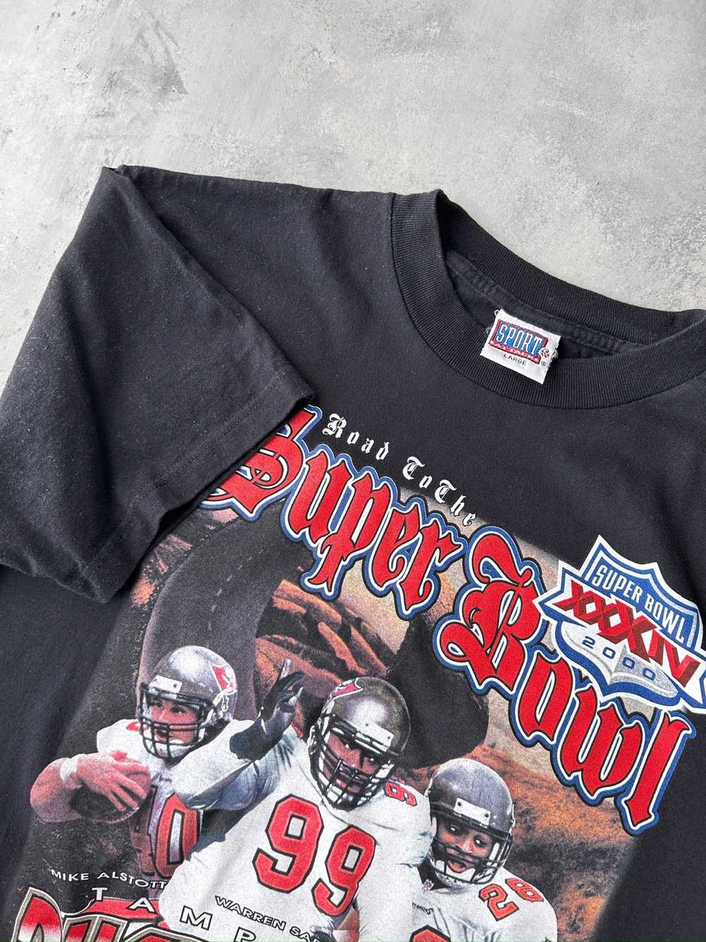 Tampa Bay Buccaneers Super Bowl T-Shirt '99 - Lar… - image 2