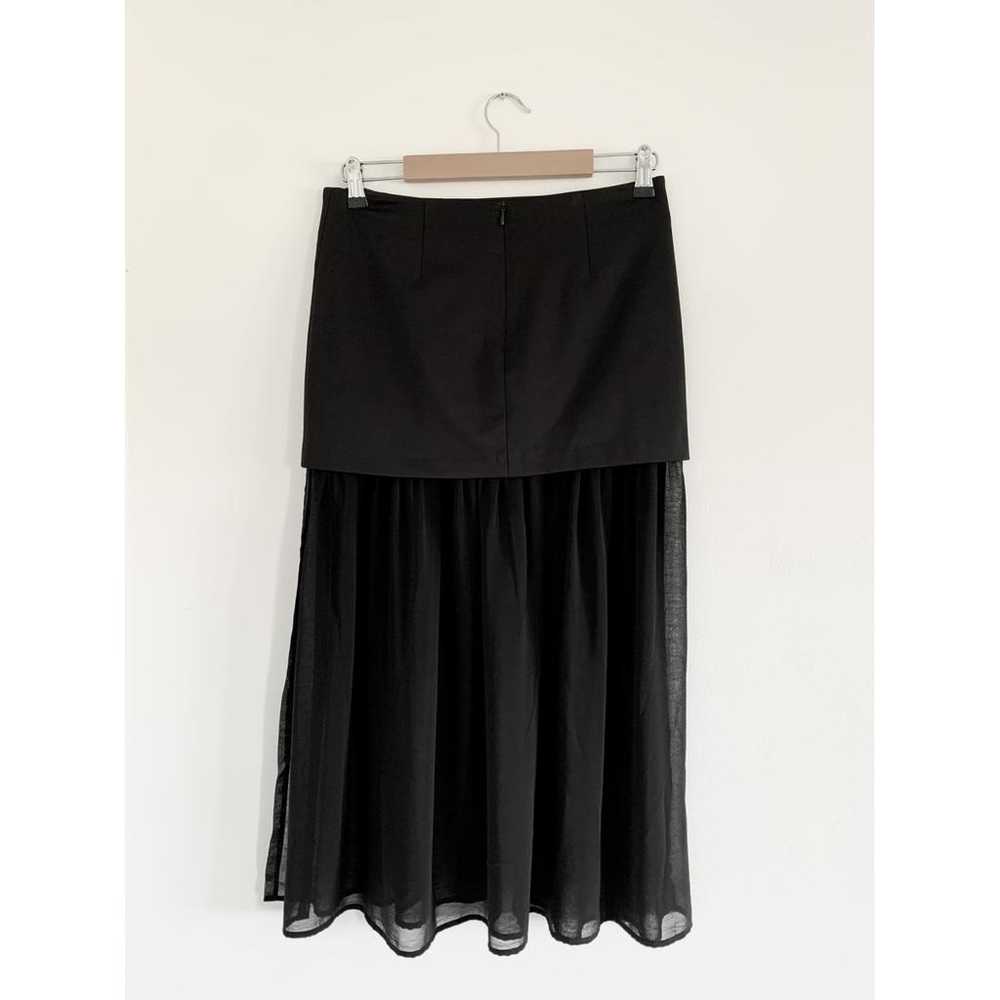 Bel Air Wool maxi skirt - image 5