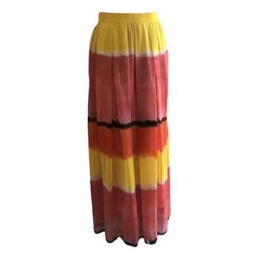 Alberta Ferretti Silk maxi skirt - image 1