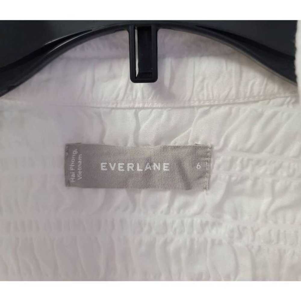 Everlane White Smoke Top Button Up 6 - image 8