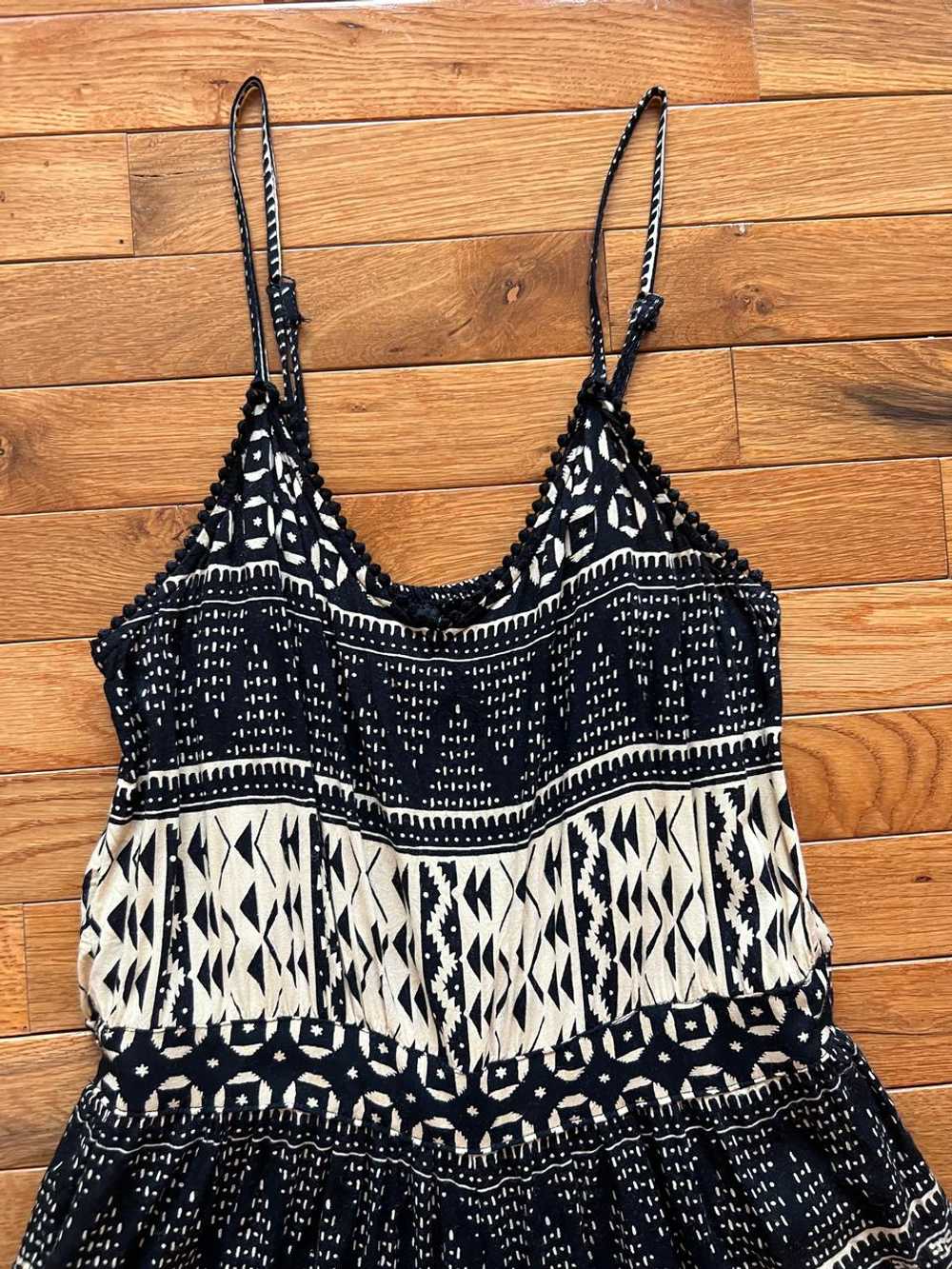 Angie Multi Print Cropped Romper (S) | Used,… - image 2