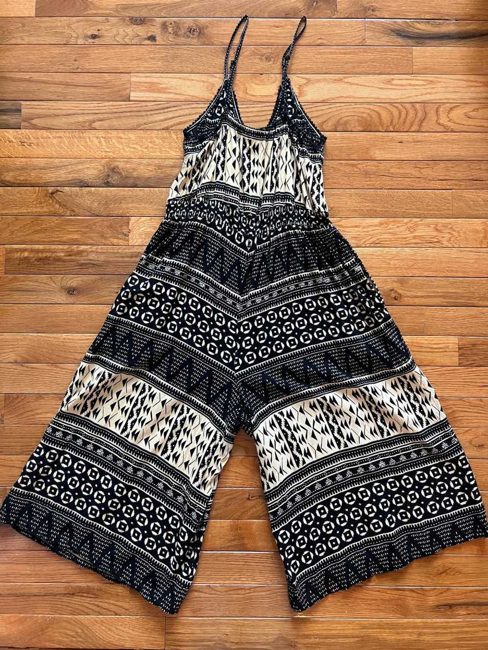 Angie Multi Print Cropped Romper (S) | Used,… - image 4