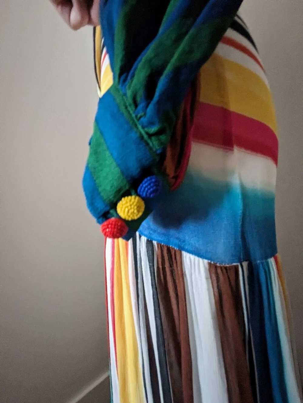 Farm Rio Thalita Striped Maxi Dress (S) | Used,… - image 4