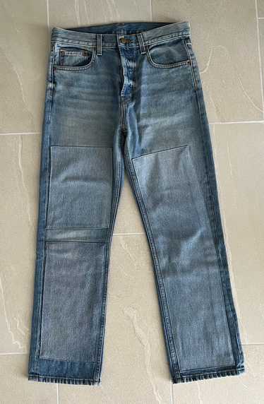 B SIDES Jeans marcel relaxed jean vintage patchwor