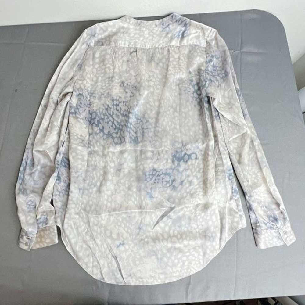 Rebecca Taylor 100% Silk Blouse in size 4 - image 3