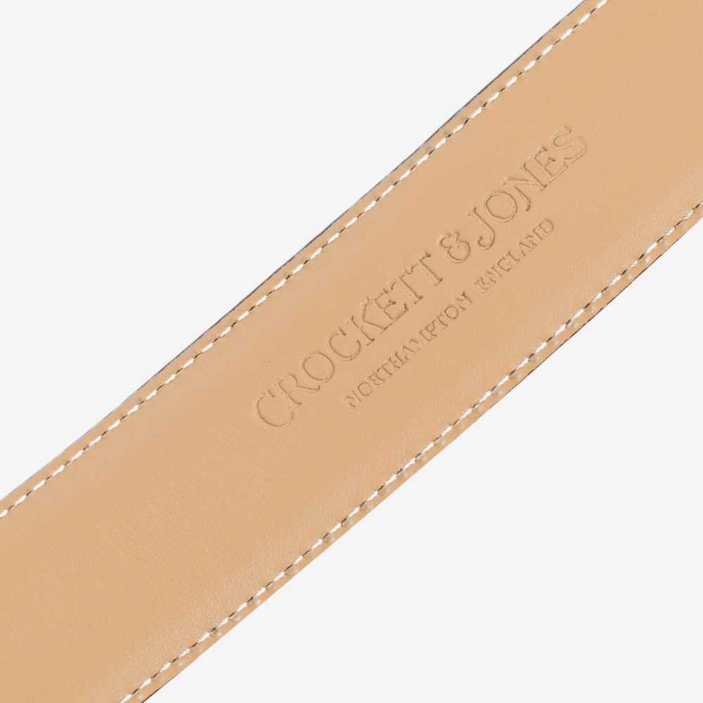Crockett & Jones Leather Belt - image 3
