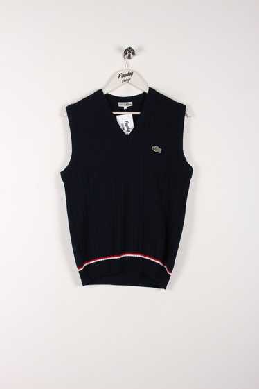 90's Chemise Lacoste Knitted Vest Small