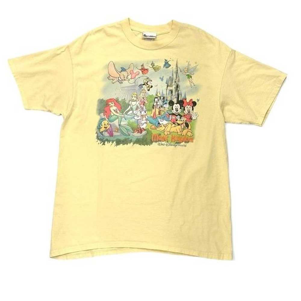 Vintage 90s Disney World Magic Kingdom T-shirt XL… - image 1