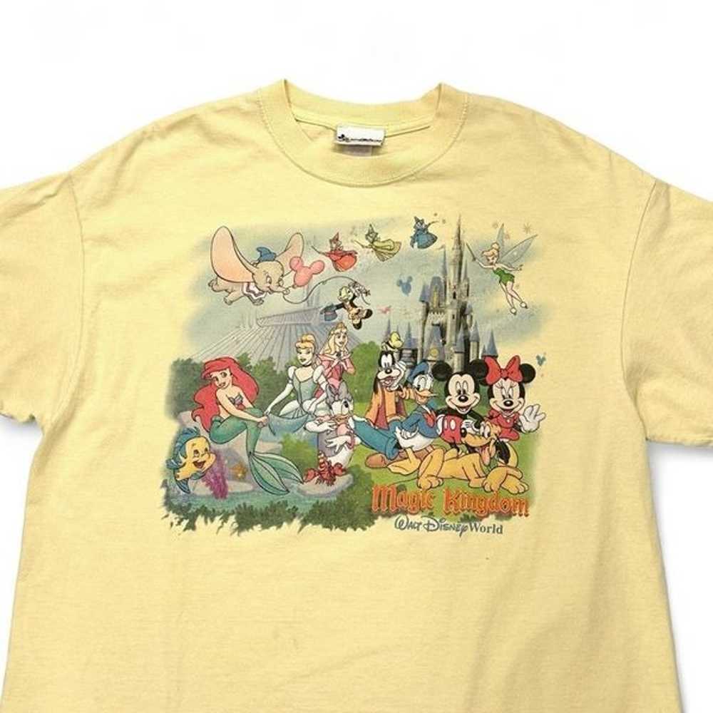 Vintage 90s Disney World Magic Kingdom T-shirt XL… - image 3