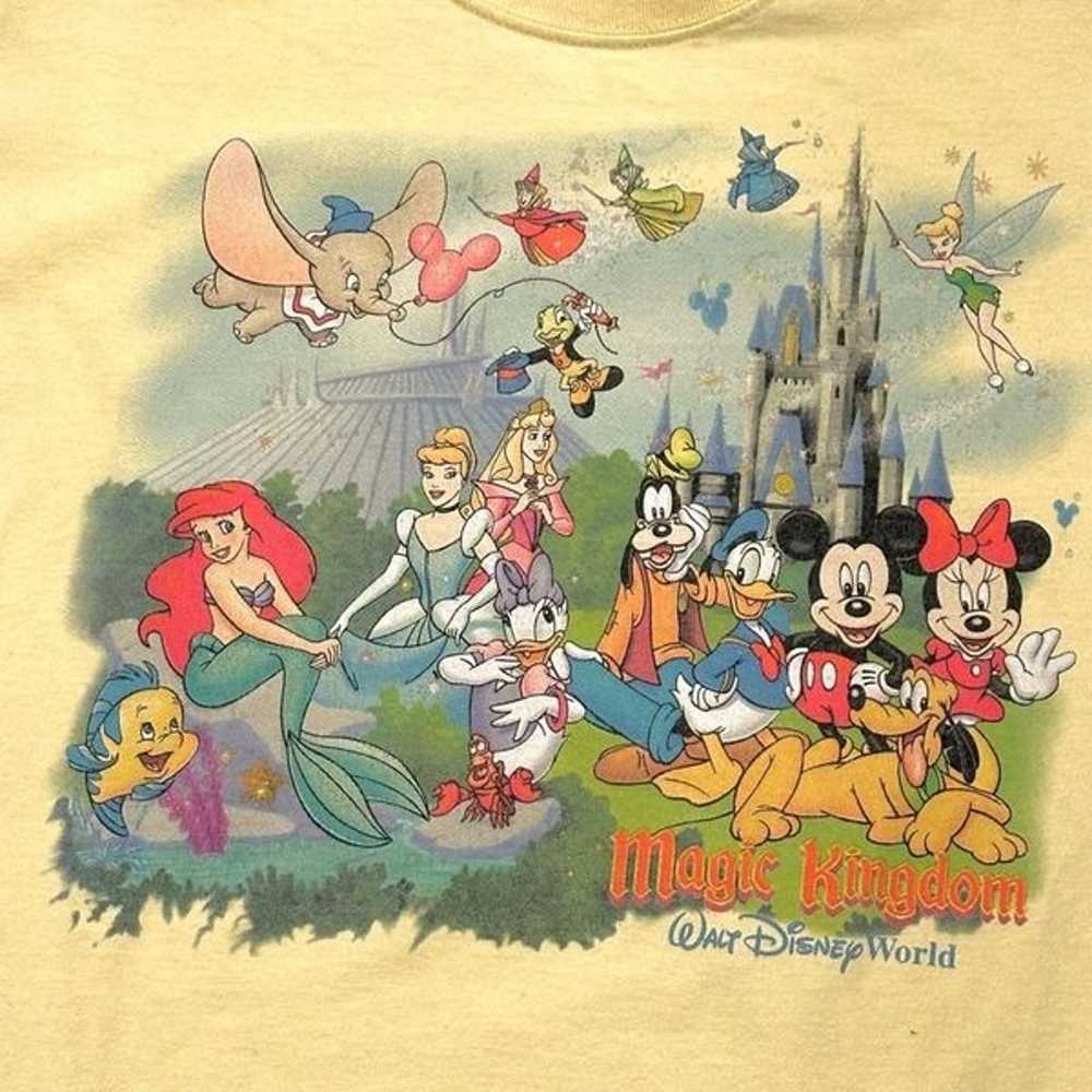 Vintage 90s Disney World Magic Kingdom T-shirt XL… - image 5