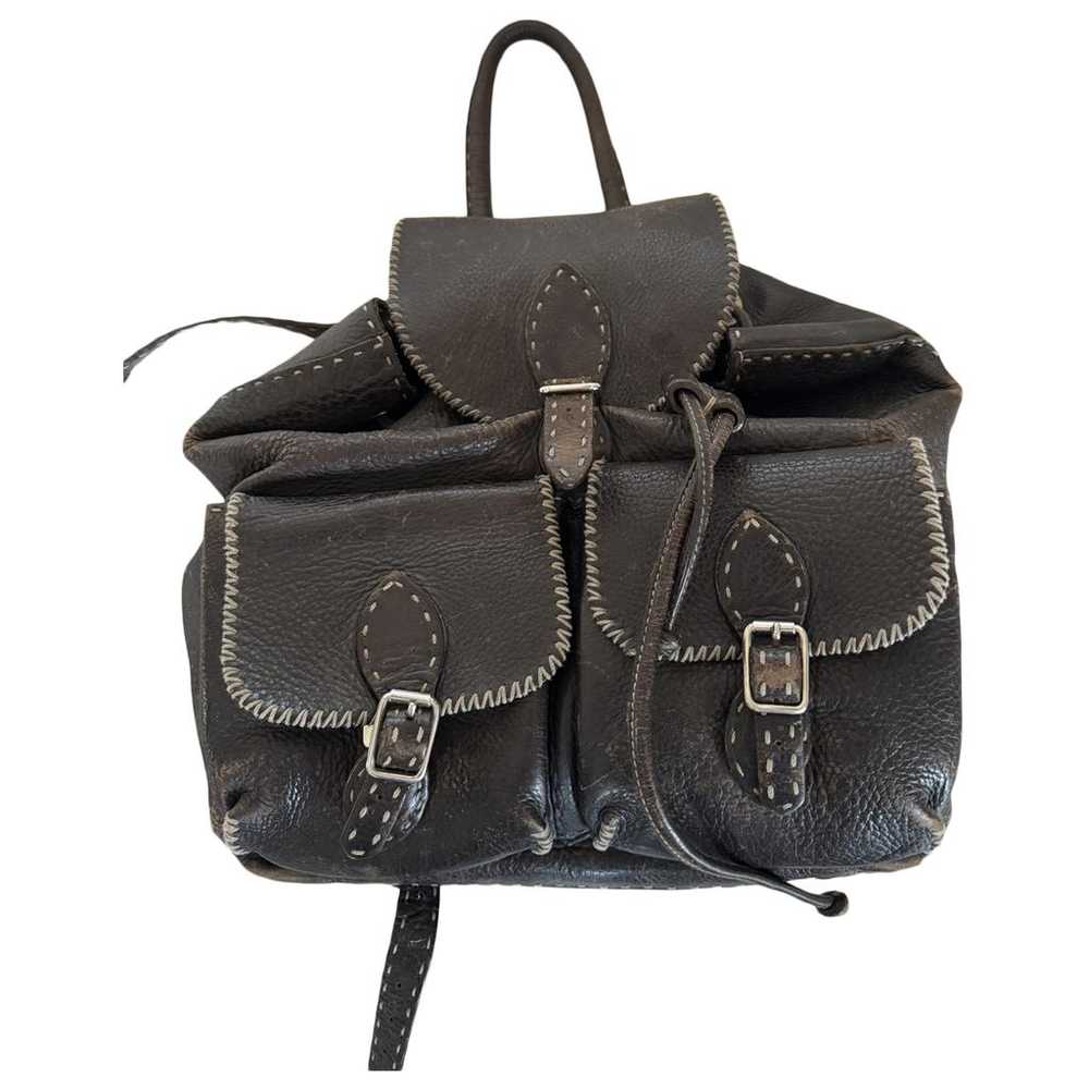 Fendi Leather backpack - image 1