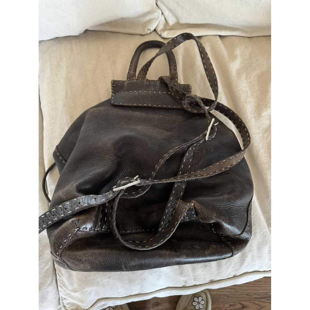 Fendi Leather backpack - image 3