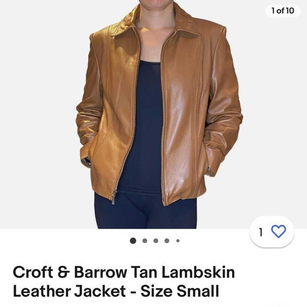 Lambskin Leather Jacket - image 2