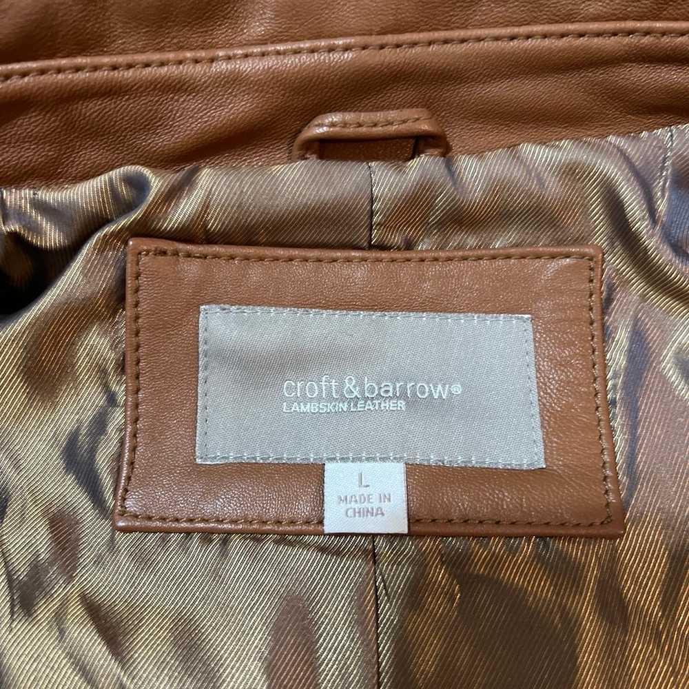 Lambskin Leather Jacket - image 6