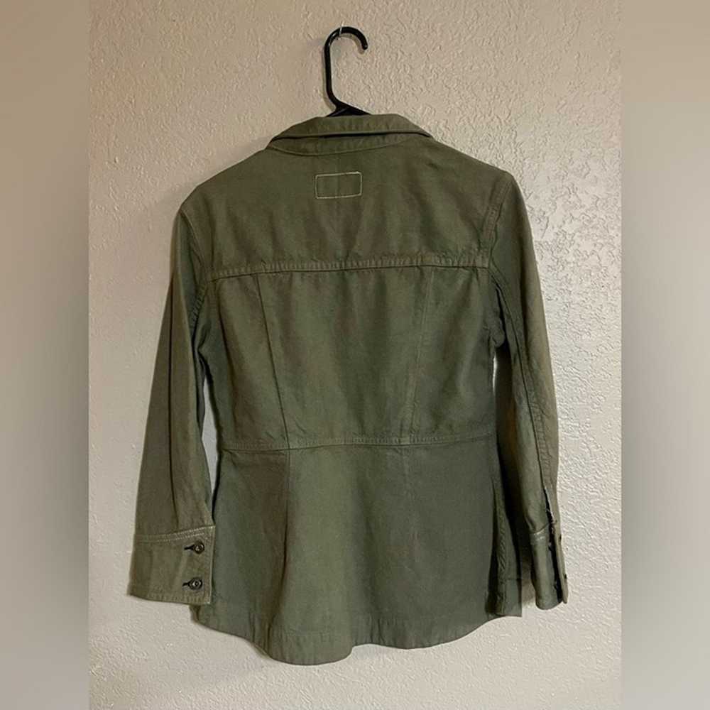 Rag & Bone Chamberlain Jacket Army Green Size X-S… - image 5