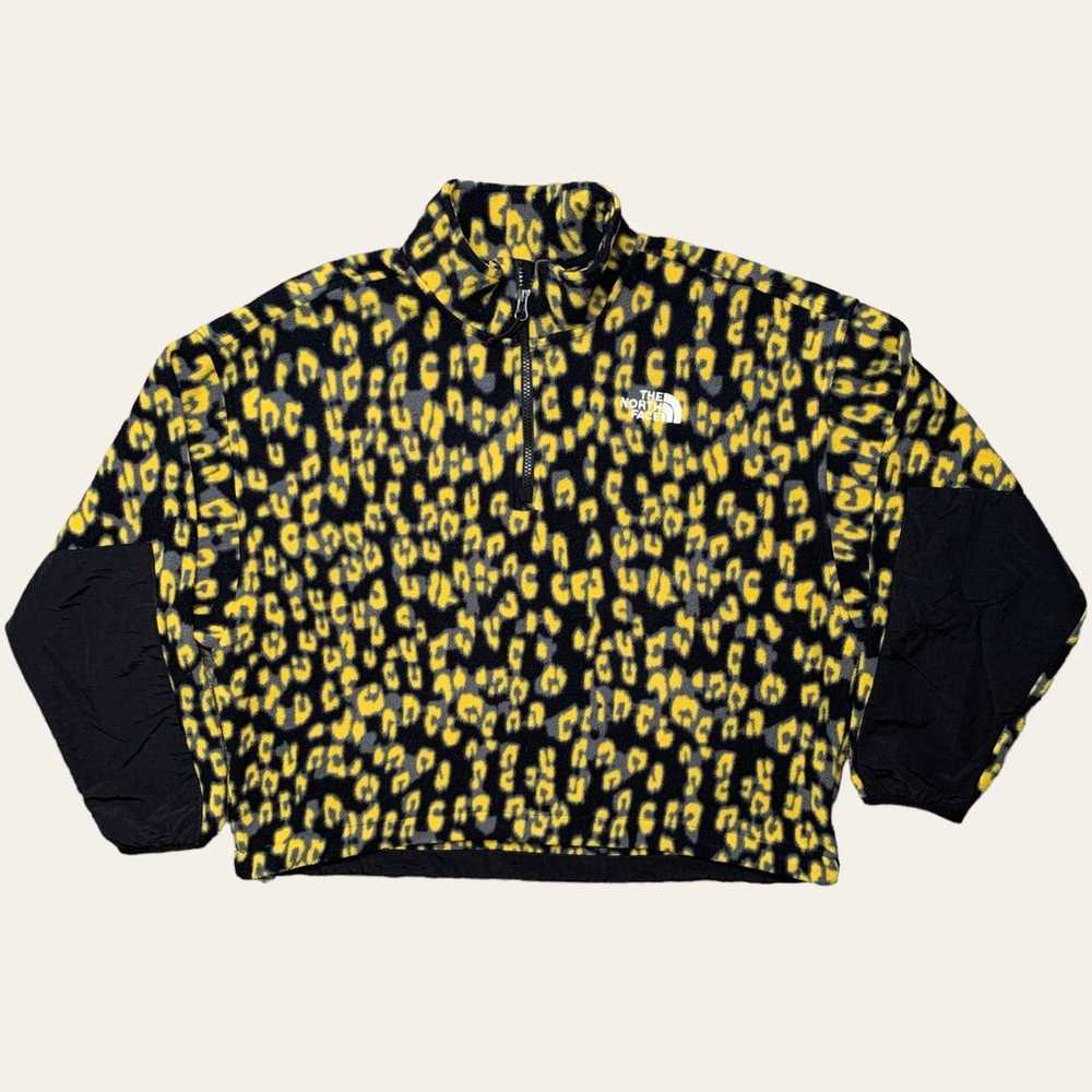 The North Face Printed Quarter Zip Sweater - image 1