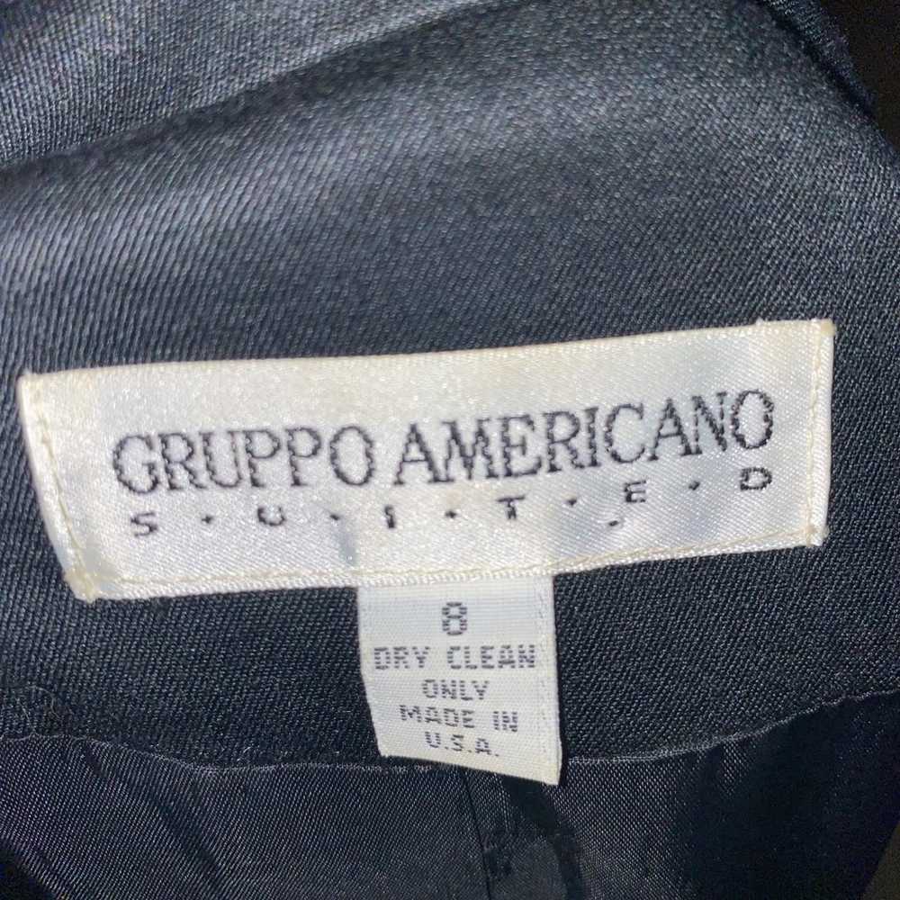 Gruppo Americano Vintage Suit Womens Double Breas… - image 4