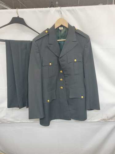 Unbranded Mns VTG. Army Dark Green Uniform Button 