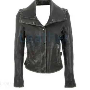 The leather apparel company women’s leather jacke… - image 1