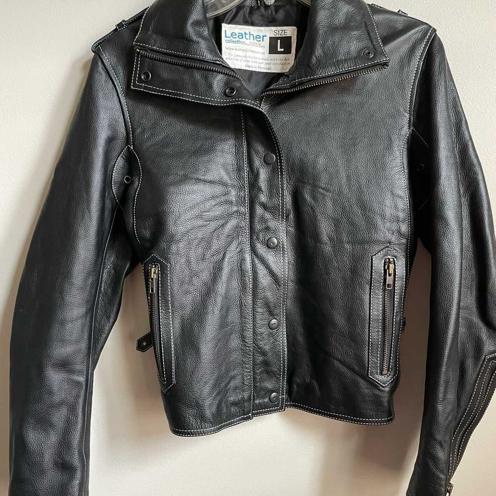 The leather apparel company women’s leather jacke… - image 2