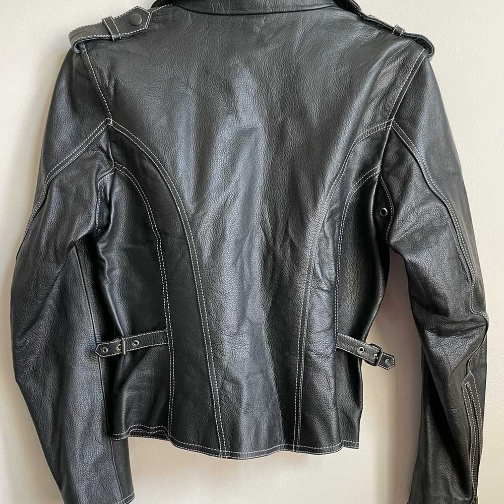 The leather apparel company women’s leather jacke… - image 3