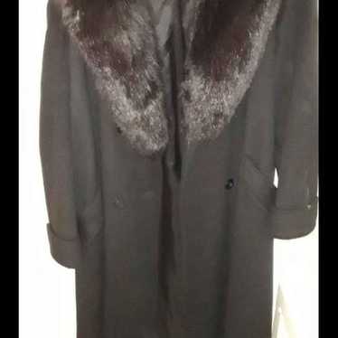 Double Breasted Wool Coat - image 1