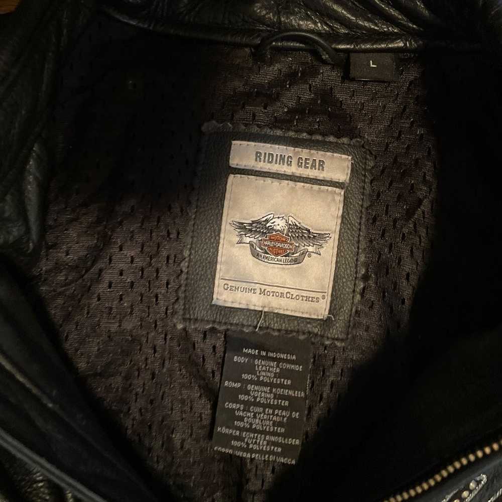 Harley Davidson Leather Jacket - image 4