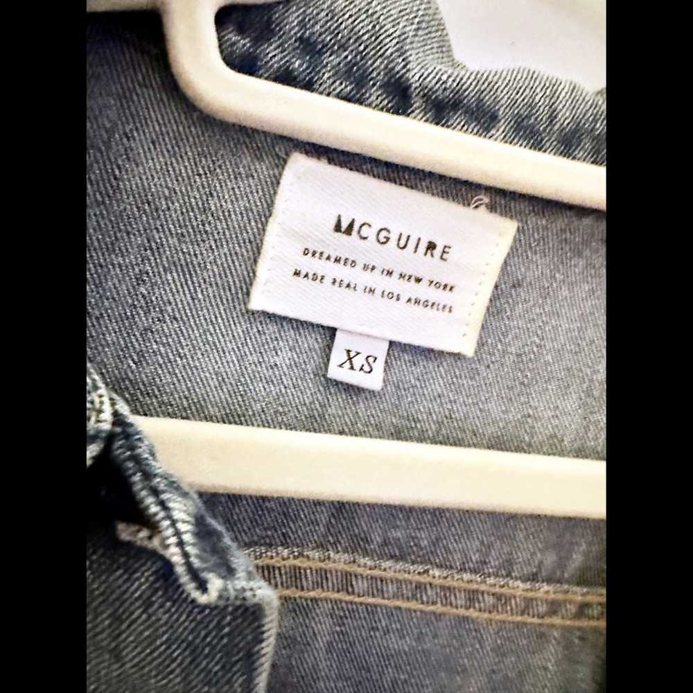 Anthropologie McGuire Denim Jacket XS Oversized - image 6