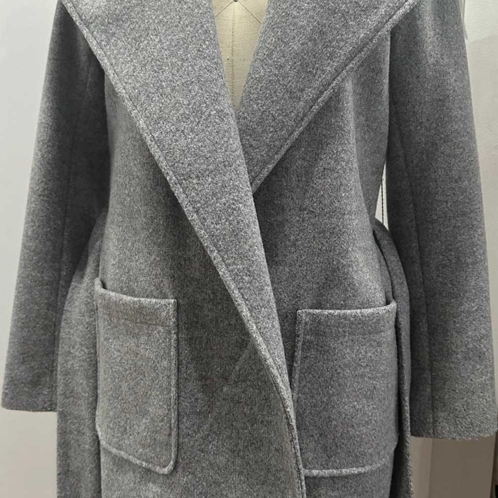 Stunning Forever 21 NWT grey wrap coat size XS - image 4