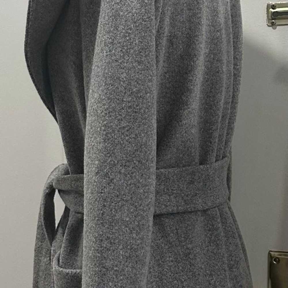 Stunning Forever 21 NWT grey wrap coat size XS - image 9