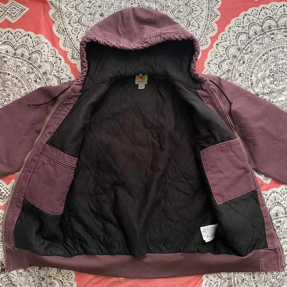 Womens Purple Carhartt Jacket - image 2