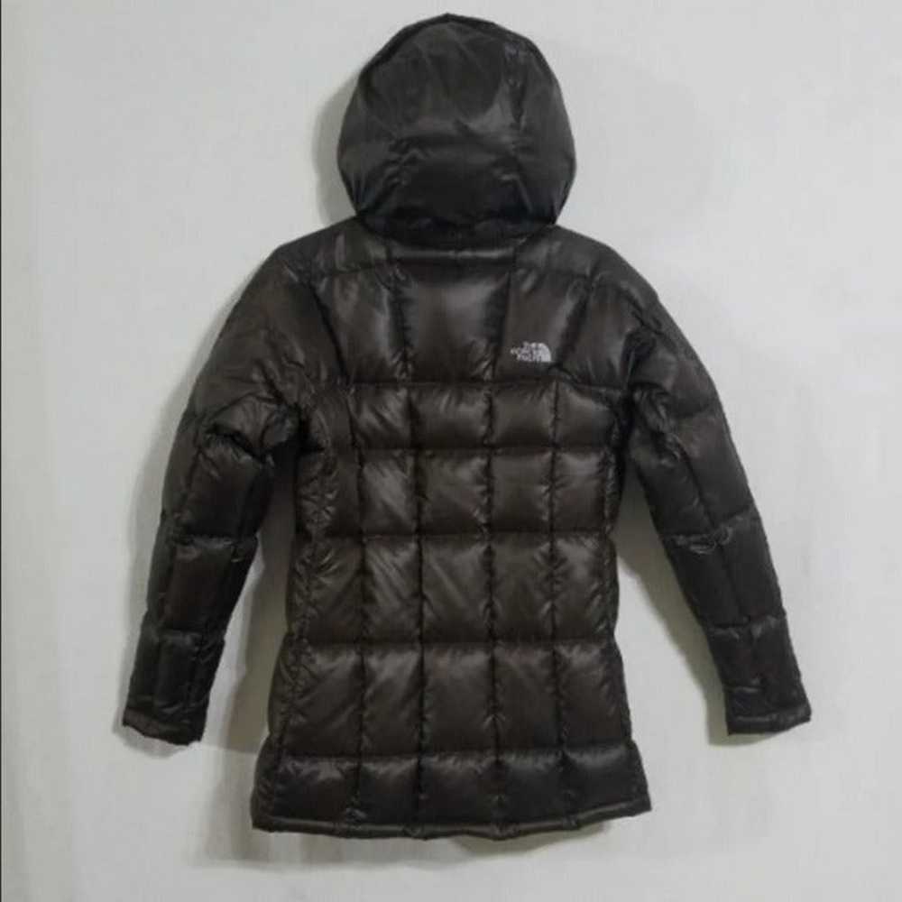 North Face Womens Small Brown Jacket Goose Down H… - image 8
