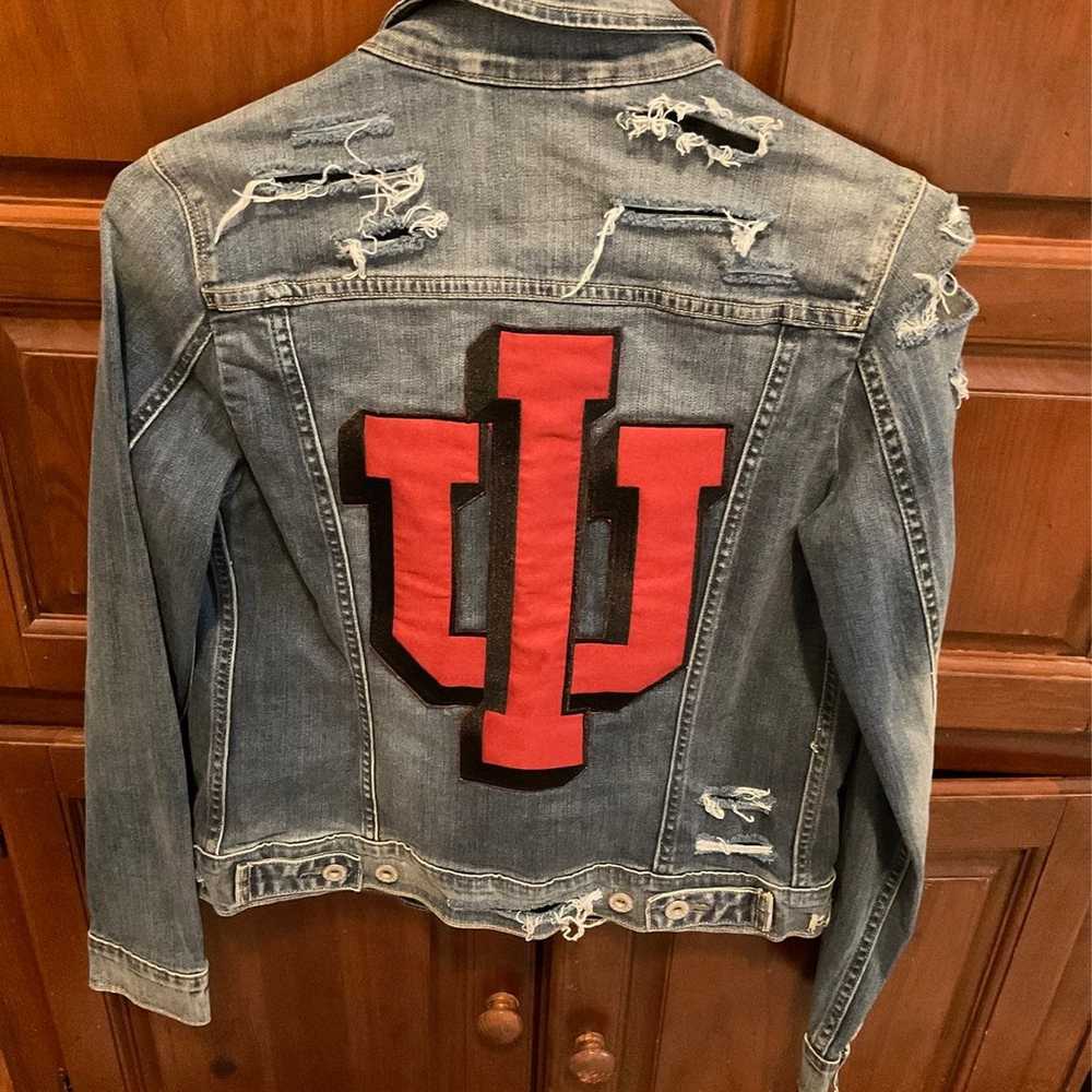 Custom Made IU Levi's Denim Jean Jacket Handmade … - image 3