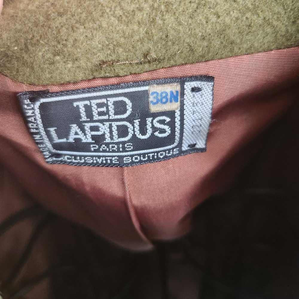 Ted Lapidus coat 38N made in France - image 6