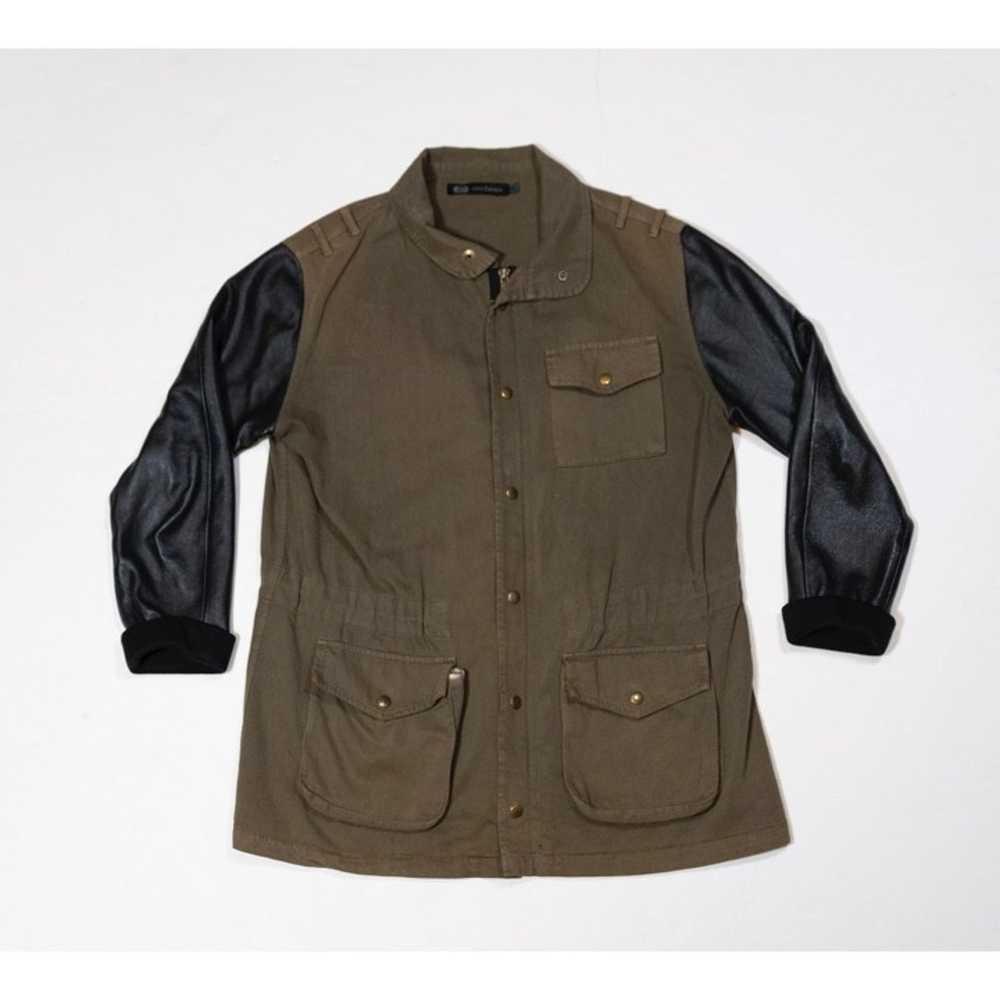 JET By John Eshaya Army Utility Cotton Jacket Bla… - image 1